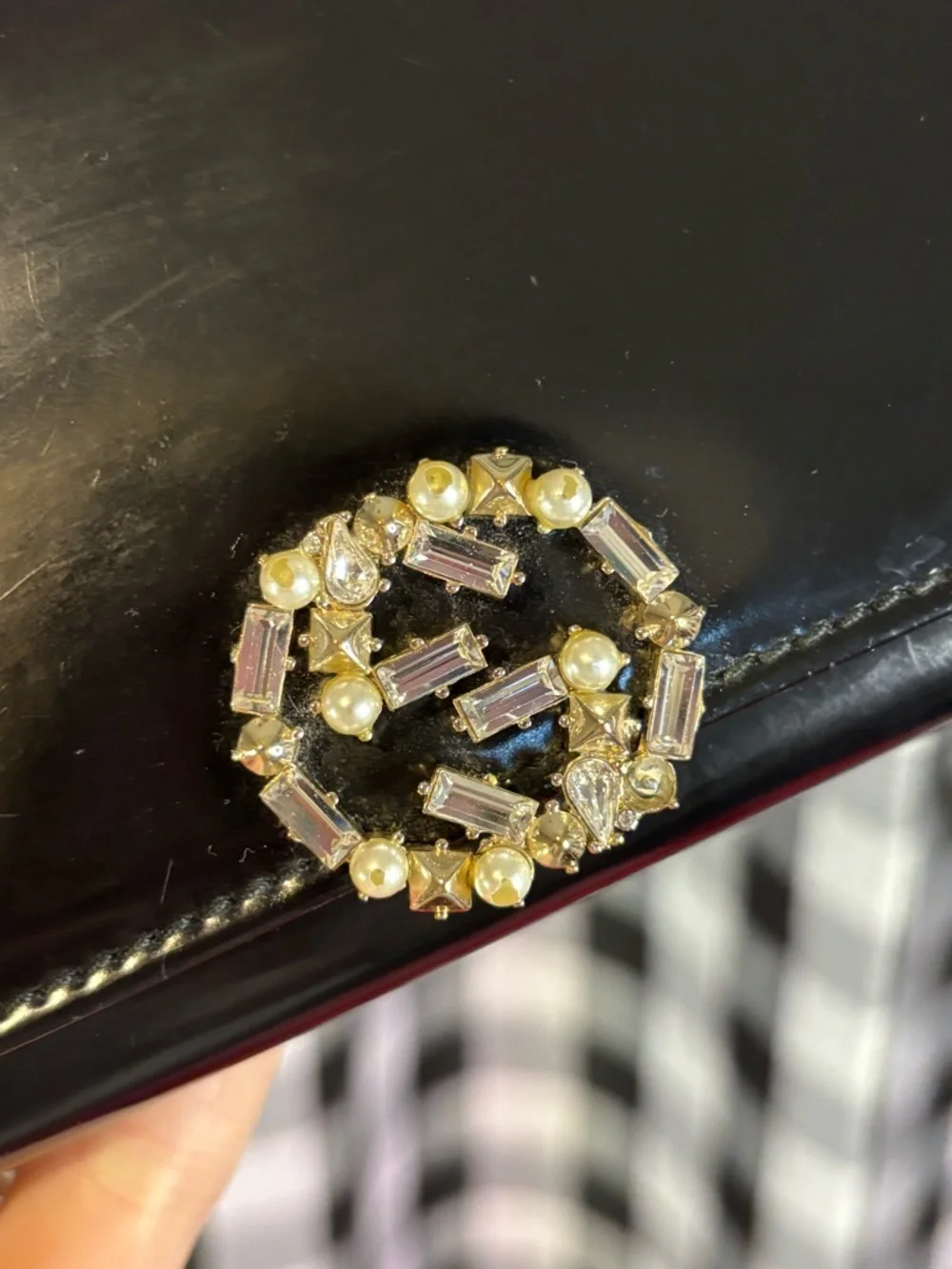 Gucci GG Sparkling Continental Broadway Clutch Wallet